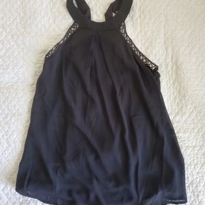 Black halter top small
